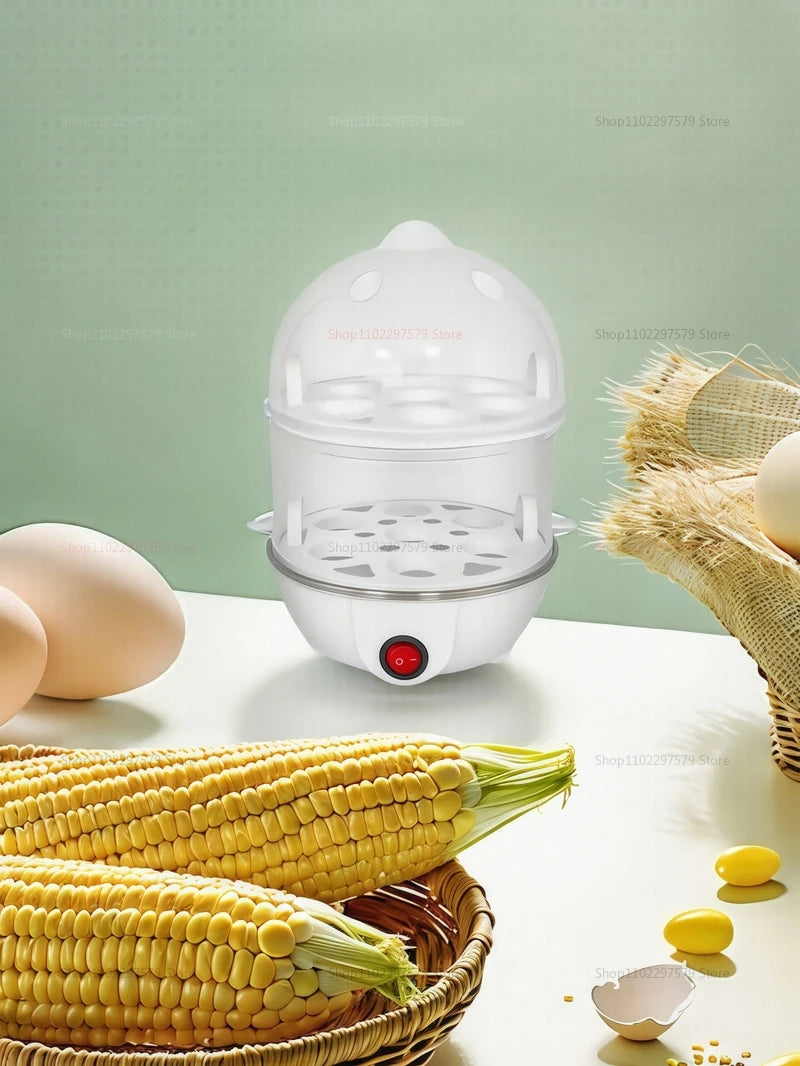 Cuiseur à Œufs Automatique 7 Places – Cuisson Parfaite Œufs Durs, Mollets & Omelette