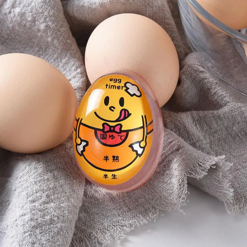 Egg Thermometer Food Grade Silicone Boiled-egg Reminder Soft Hard Boiled Egg Timer   Egg Boiler Timer  Home Use